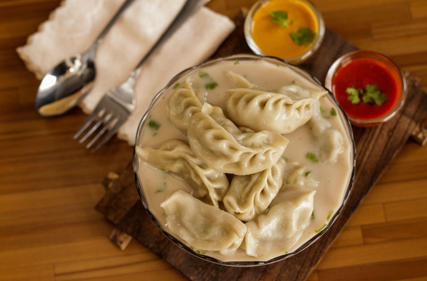 Momos, raviolis népalais traditionnels