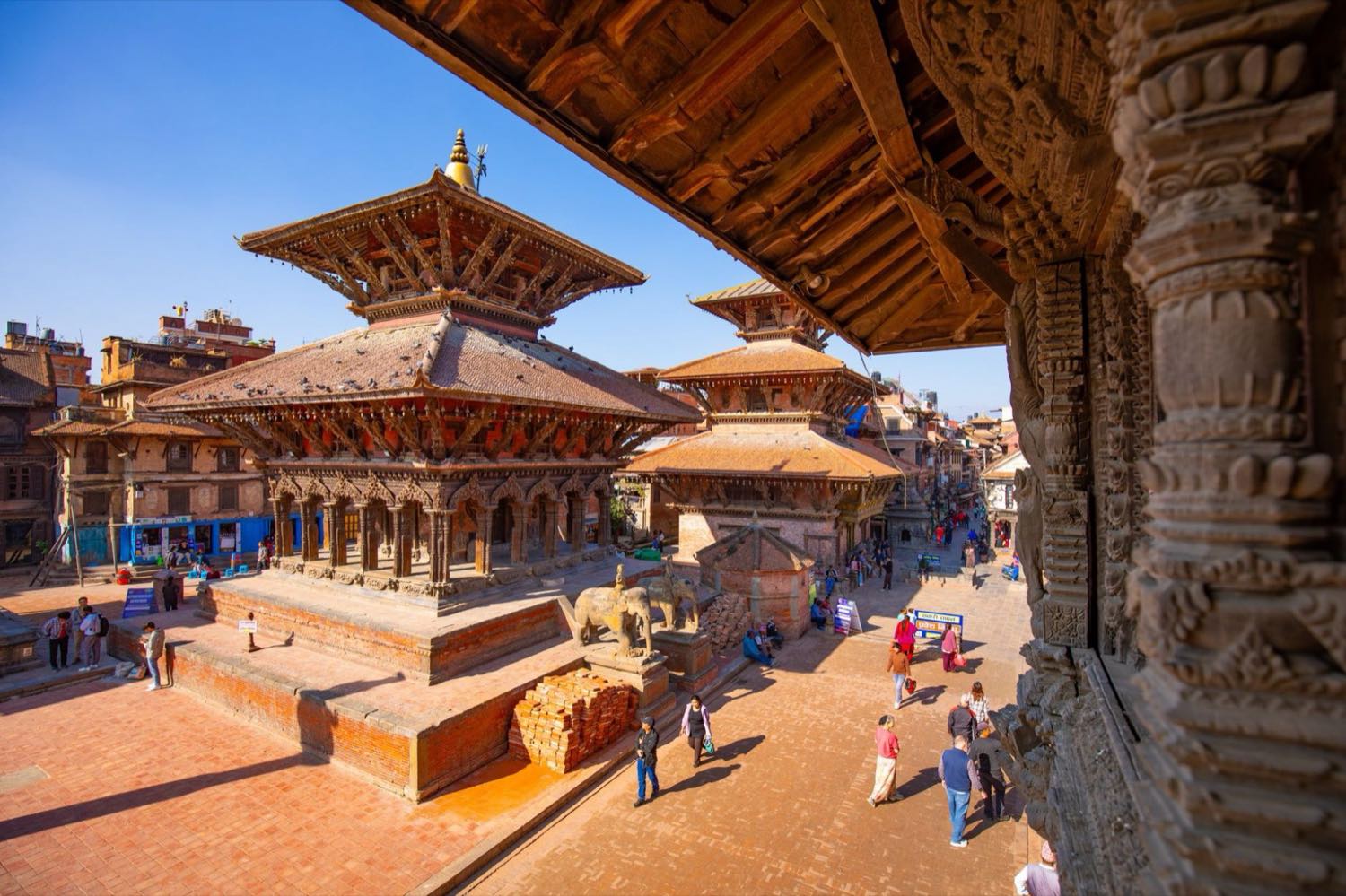 Temples de la place Durbar de Patan